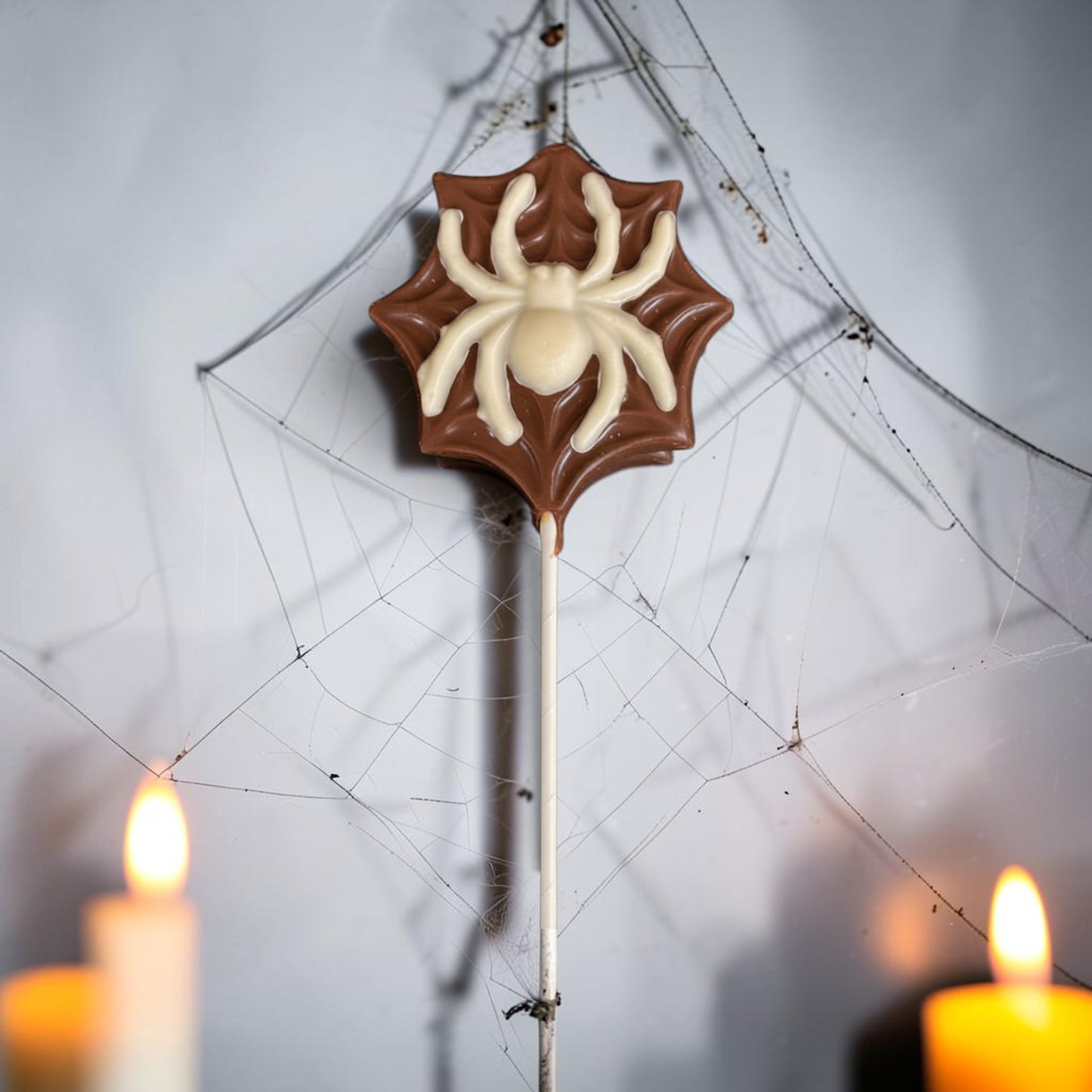 Spider Web Chocolate Pop