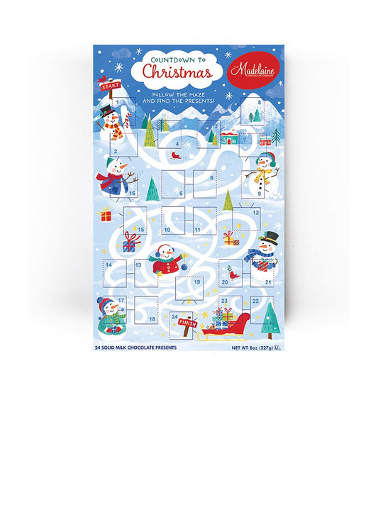 Snowman Maze Advent Calendar