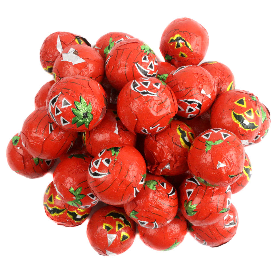 Crispy Jack-o-Lantern Balls