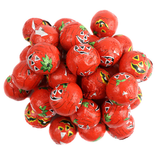 Crispy Jack-o-Lantern Balls
