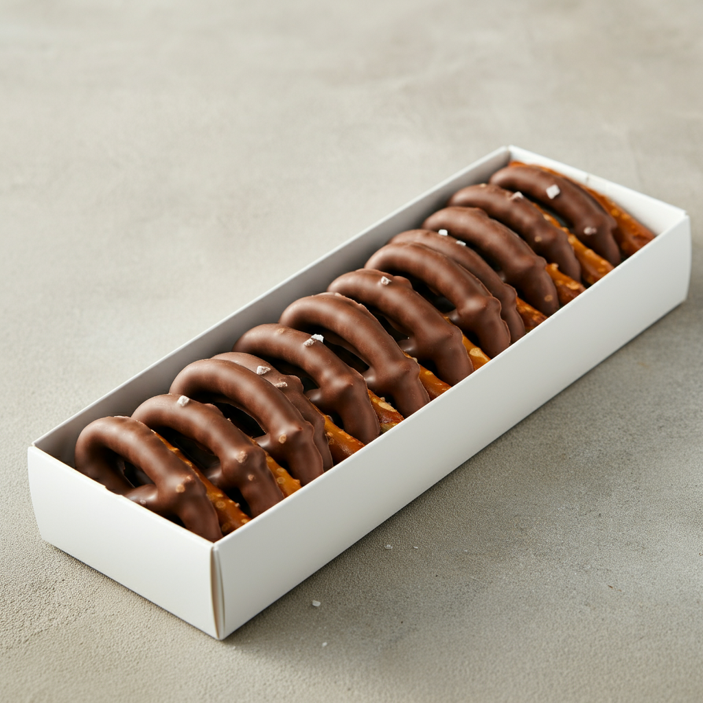 Chocolate Covered Pretzel Twists