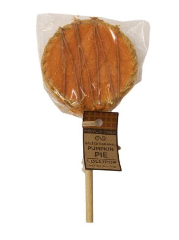 Salted Caramel Pumpkin Pie Pop
