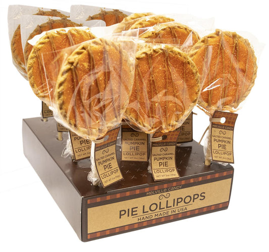Salted Caramel Pumpkin Pie Pop