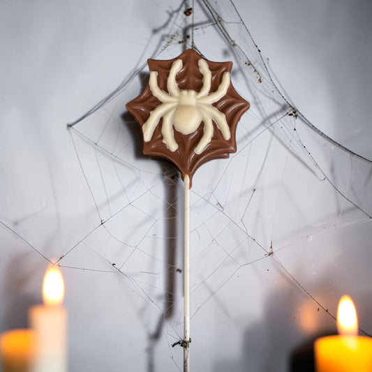 Spider Web Chocolate Pop